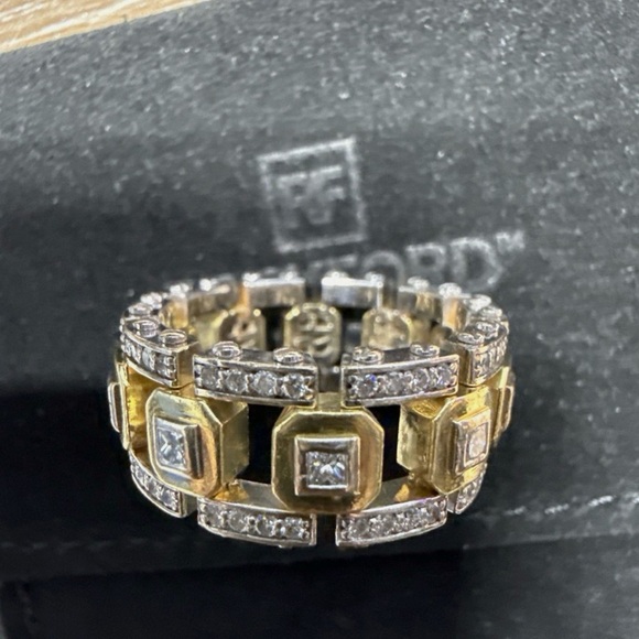 Rockford Collection La Paz 18K Two-tone Gold 1.20CT F-G VS1 - VS2 Ring - Picture 9 of 11